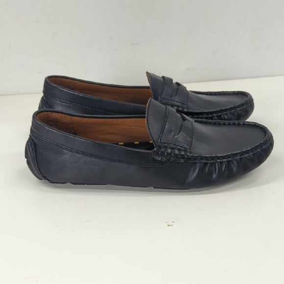 Polo Ralph Lauren Men\'s Anders Penny Driving Style Loafer in Black Size 10 main image 9